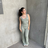 Carrie jumpsuit (sage)