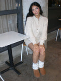 LAST RESTOCK Bella Cozy Romper (Beige)