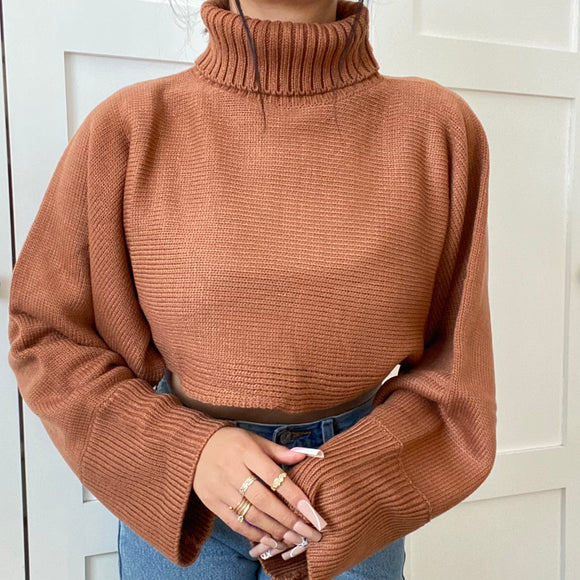 Cassidy Knit Top (Rust)